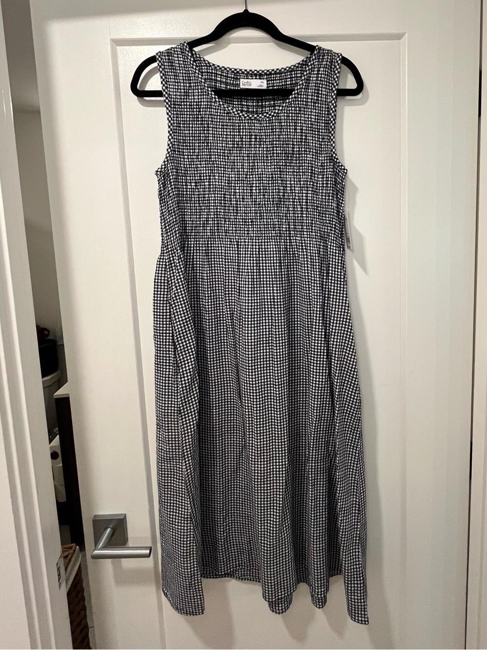 NWT Sleeveless Smocked Dress